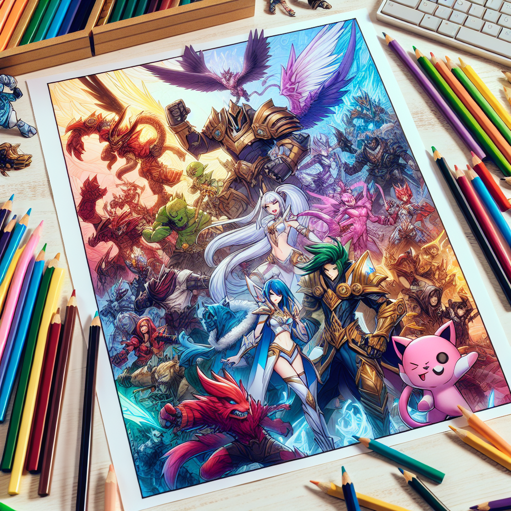 Mewarnai Mobile Legend: Kreativitas Tanpa Batas dengan Karakter Favorit Anda