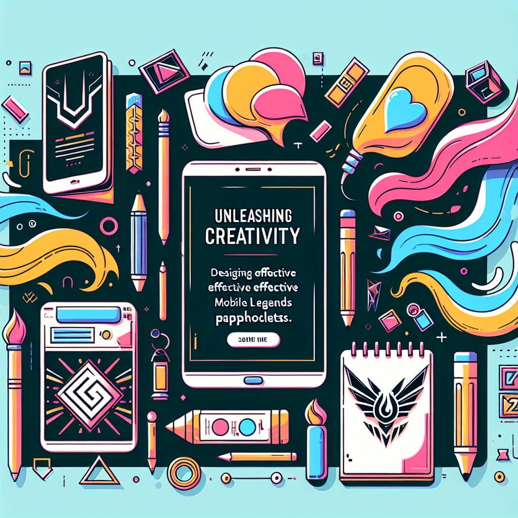 Unleashing Creativity: Designing Effective Mobile Legends Pamphlets